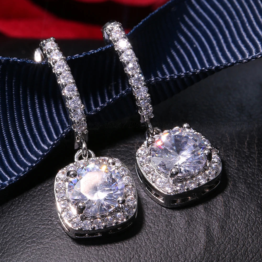 IRL Square Drop Earrings