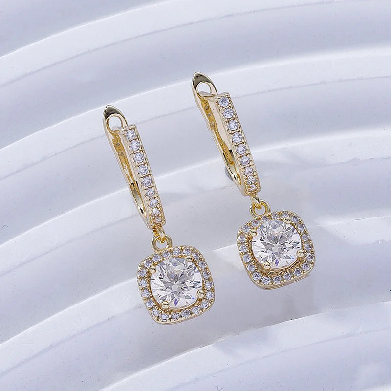 IRL Square Drop Earrings