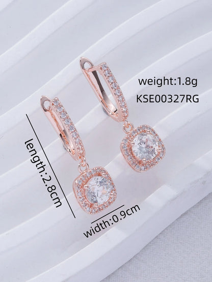 IRL Square Drop Earrings
