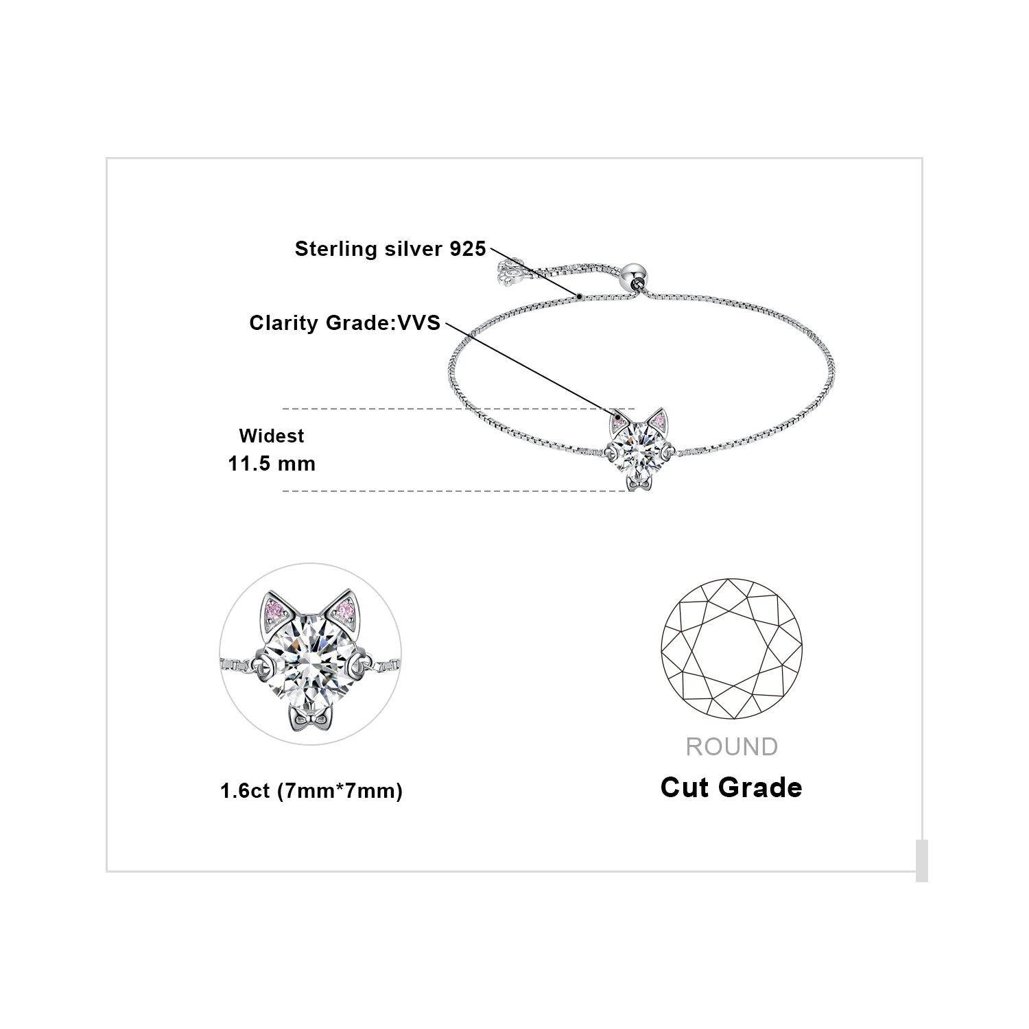 IRL Signature Moissanite Bracelet